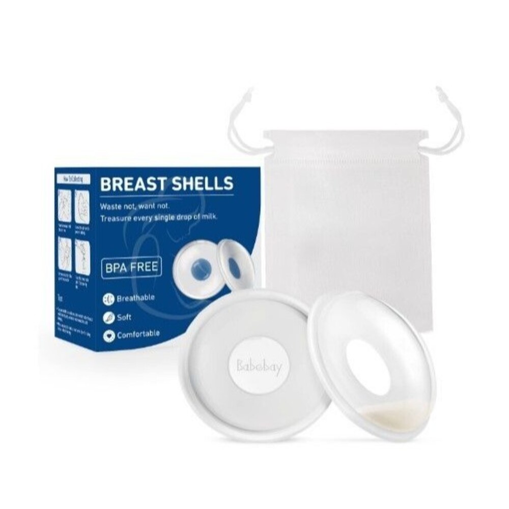 Breast Shells Nursing Cups, Milk Saver, Protect Sore Nipples for Breastfeeding,